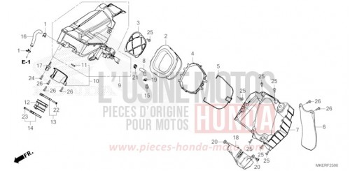 FILTRE A AIR CRF450RR de 2024